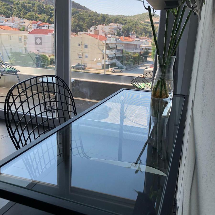 Glykanisos Suites Néa Péramos Exterior foto